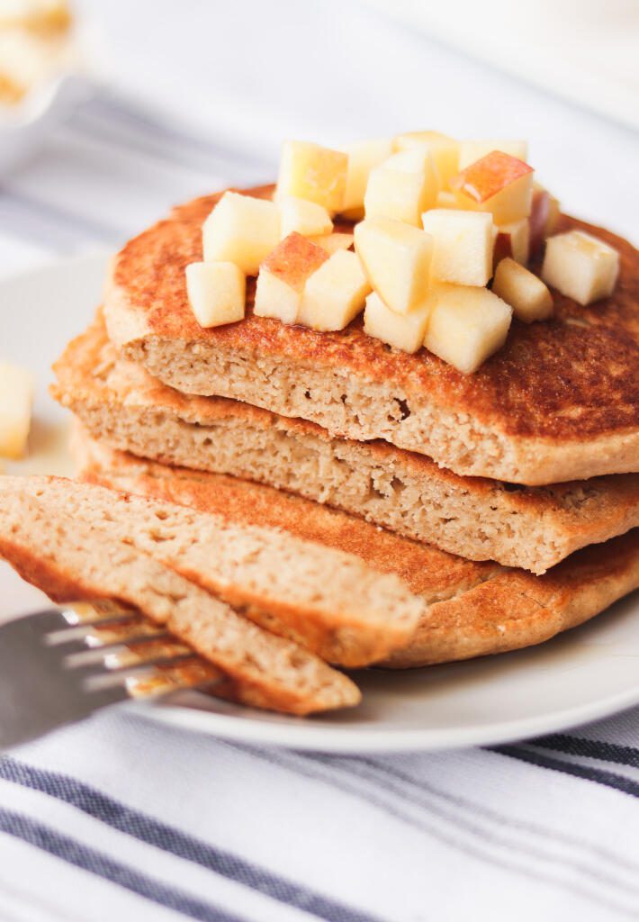 Vegan Lentil and Oatmeal Pancakes