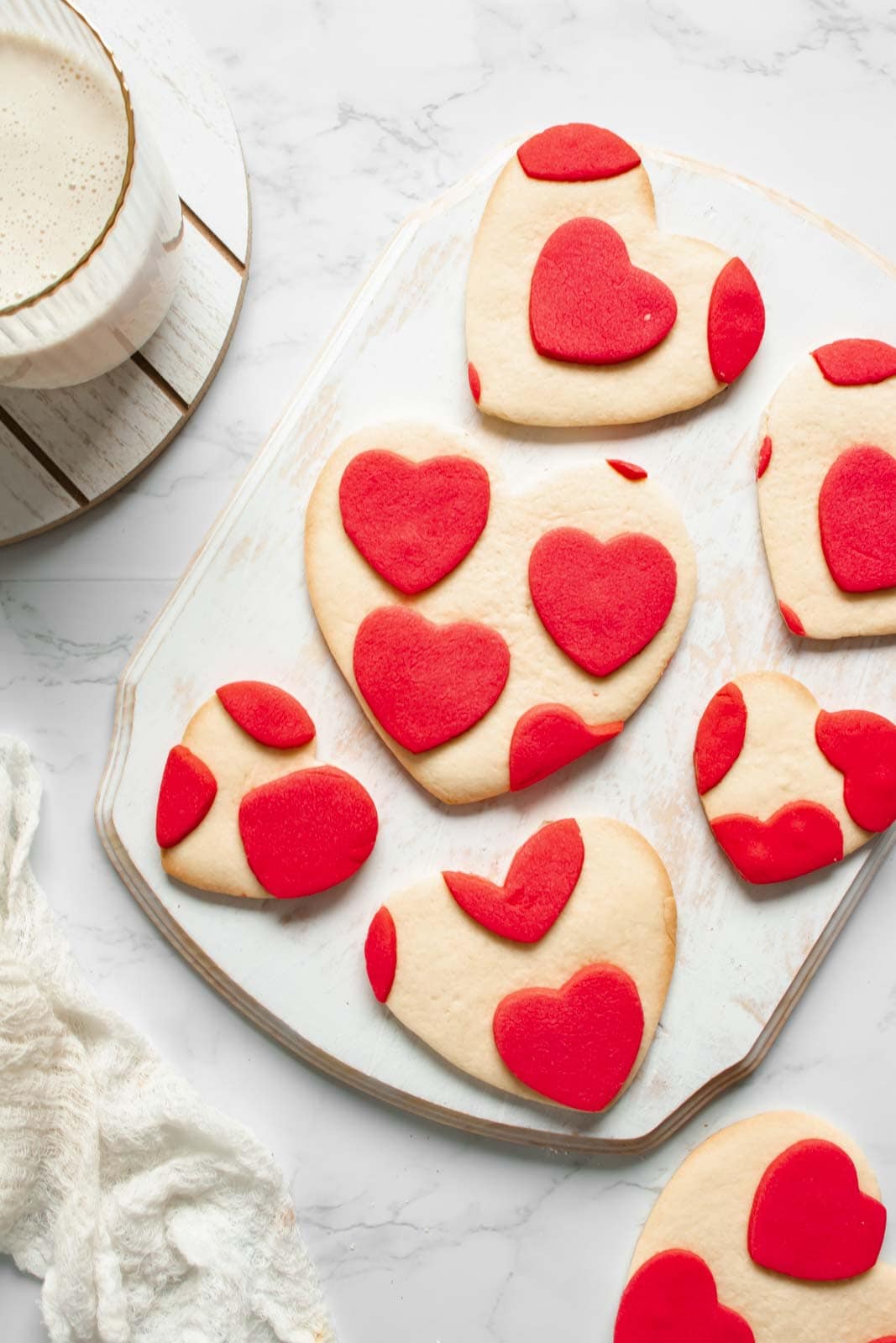 galletas en forma de corazon