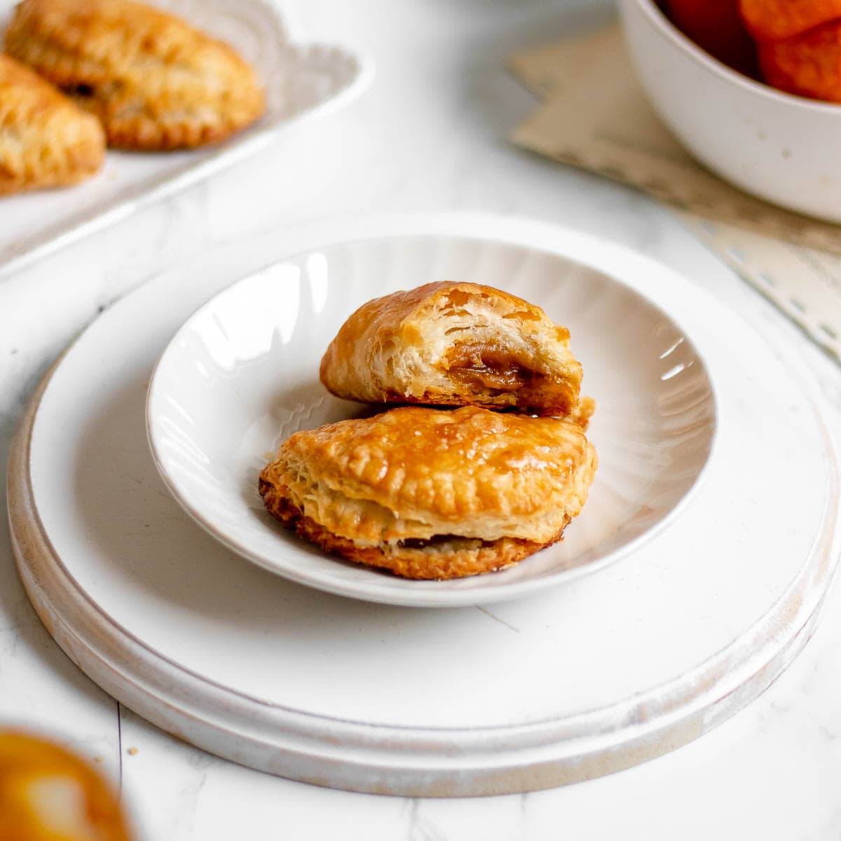 Crispy Vegan Pumpkin Hand Pies | Happy Vegannie